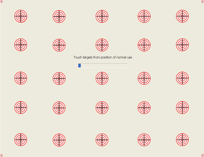 Elo 25 Point Enhanced Calibration for Touch Screens