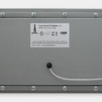 Industrial Panel Mount Keyboard Rear View