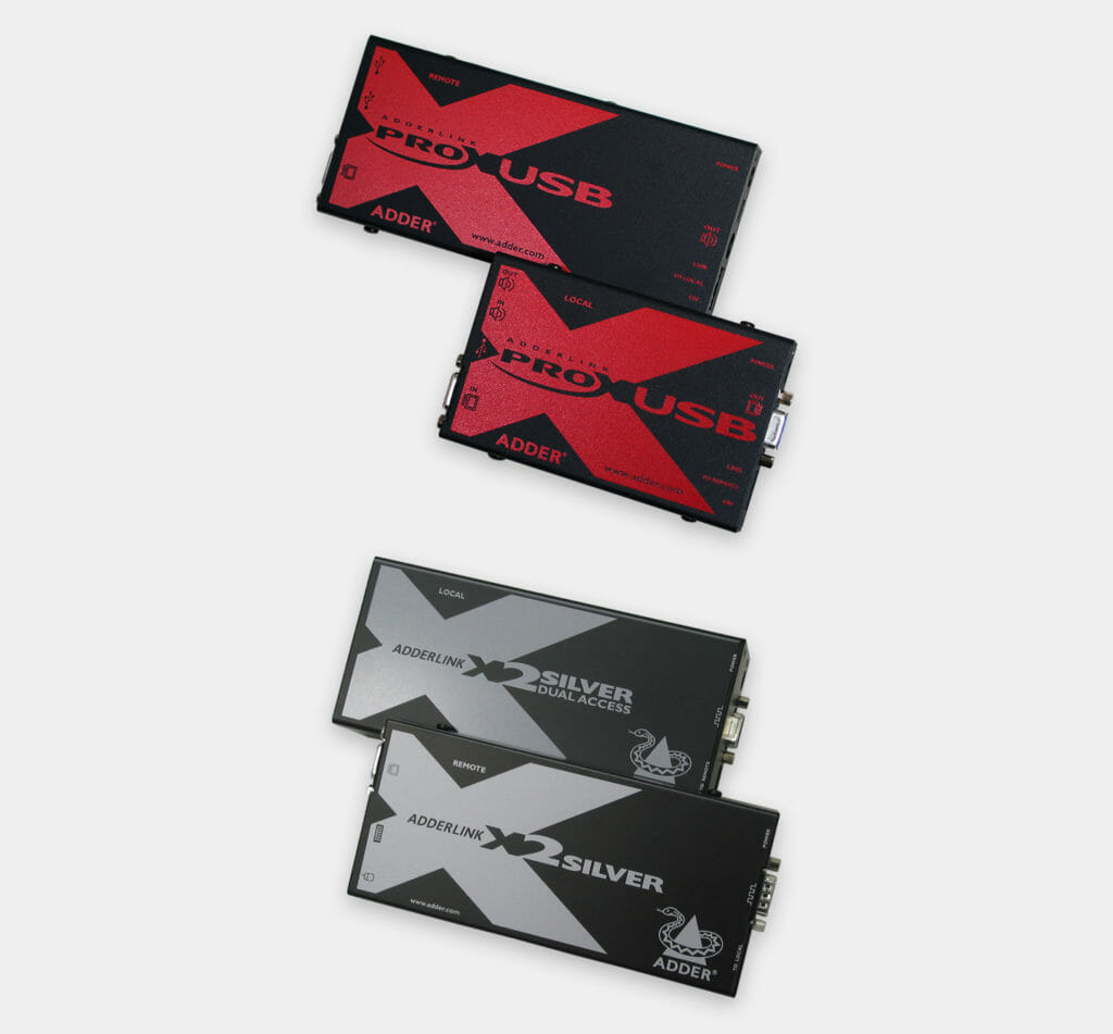 Industrial 300 m USB and PS2/Serial Stand-Alone KVM Extender Pairs