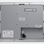 19" Panel Mount Industrial Monitors and IP65/IP66 Rugged Touch Screens, rear view