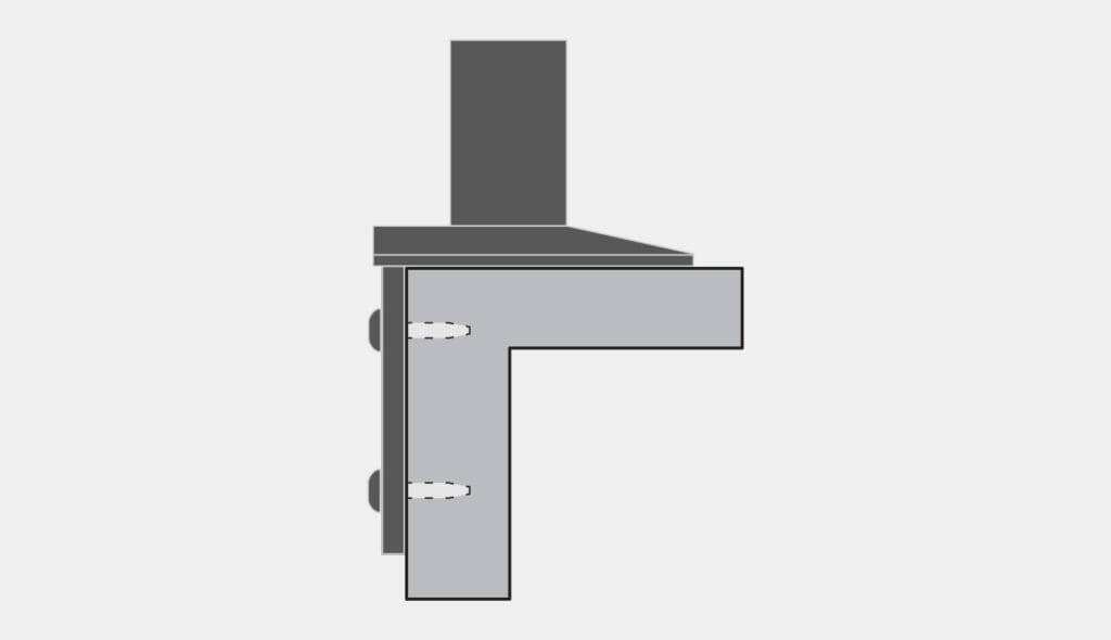 VESA Radial Arm Side Mount Option