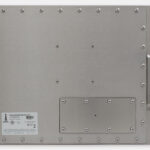 19" Universal Mount Industrial Monitors and IP65/IP66 Rugged Touch Screens, rear view