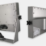 Heavy Industrial Yoke Mount Options for Universal Mount Monitors, IP65/IP66 Rated, Stainless Steel