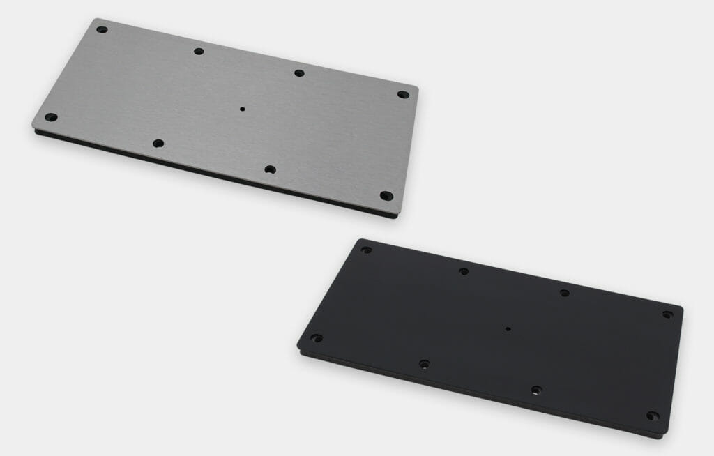 Blank Cover Plate with Cable Exit Pilot Hole for Universal Mount Monitors
