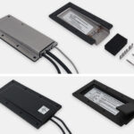 Compression Gland Cable Exit Plate Options - IP65/IP66 and IP22 configurations shown