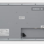 22" Widescreen Panel Mount Industrial Monitors and IP65/IP66 Rugged Touch Screens, rear view