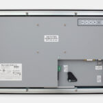 19.5" Widescreen Panel Mount Industrial Monitors and IP65/IP66 Rugged Touch Screens, rear view