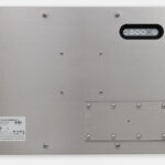 23.8" Widescreen Universal Mount Industrial Monitors and IP65/IP66 Rugged Touch Screens, rear view